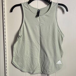 adidas Light Mint Green Women's Tank Top